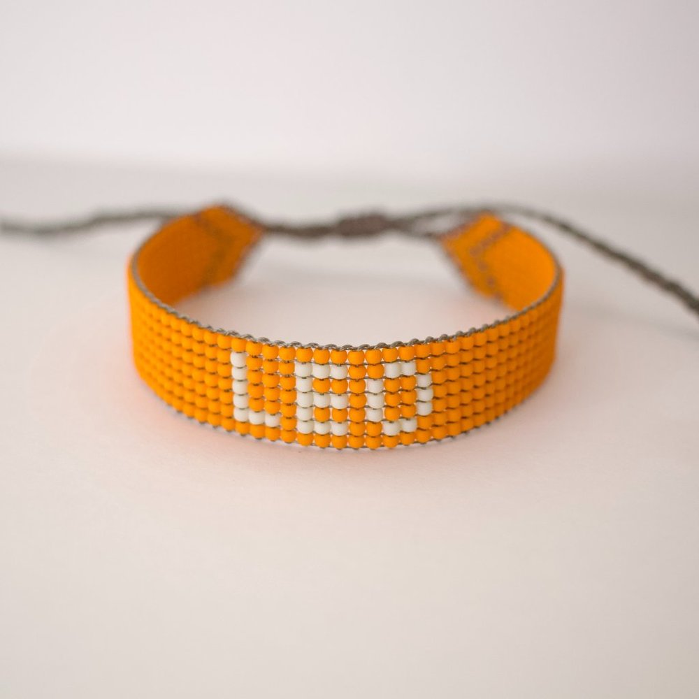 LEO Zodiac Bracelet made with Leo's Zodiac Power Color - Astrology Gift, Zodiac